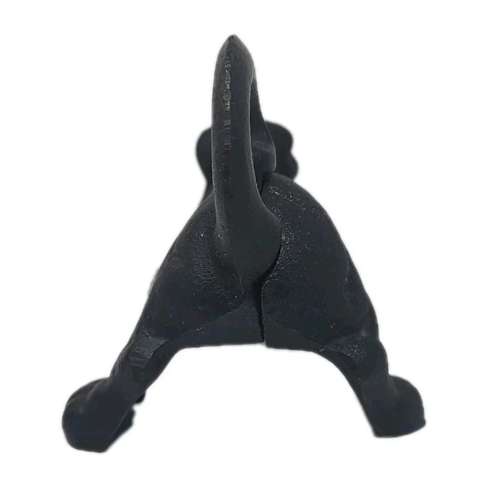 Vintage Cast Iron Dachshund Dog Boot Shoe Scraper Door Stop  U141